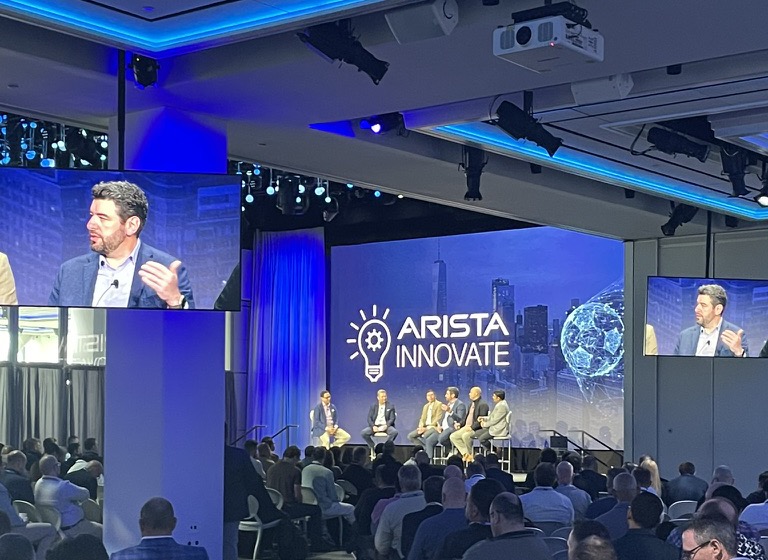 Arista Innovate NYC — the main hall