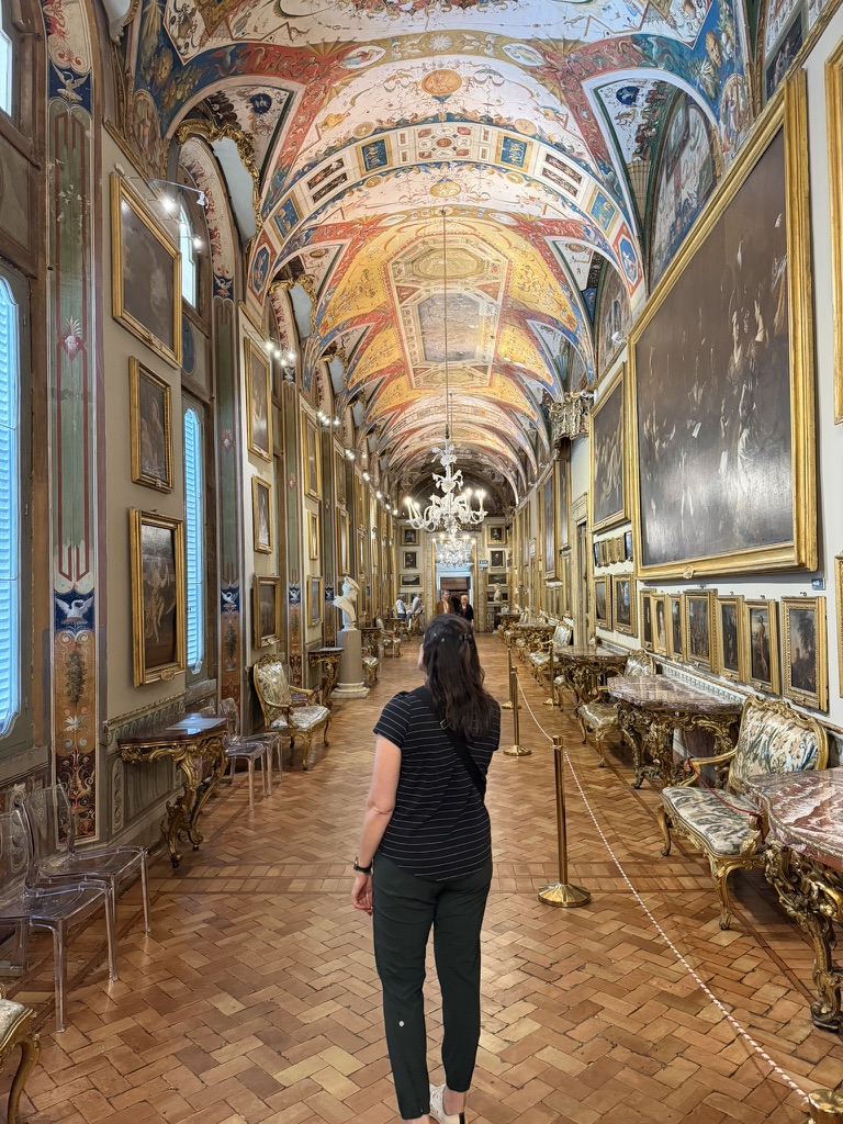 The great gallery at Galleria Doria Pamphilj