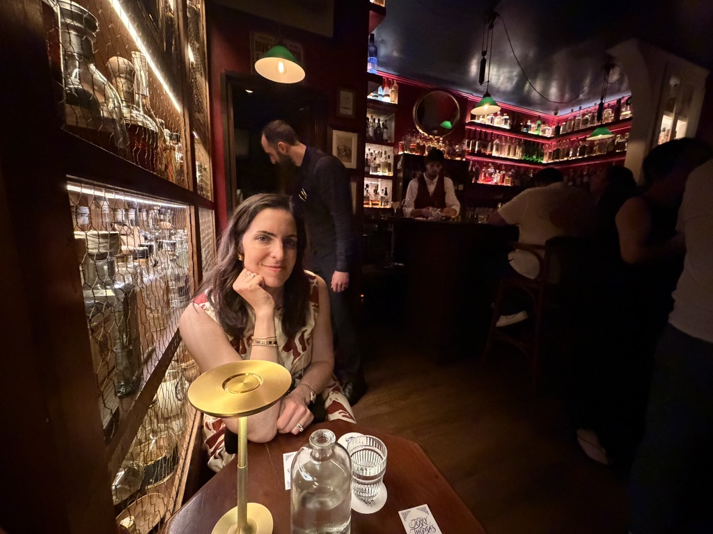 The bar at Jerry Thomas Speakeasy